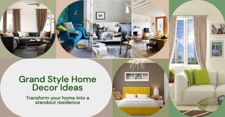 Home Decor Ideas for a Standout Residence with Grand Style